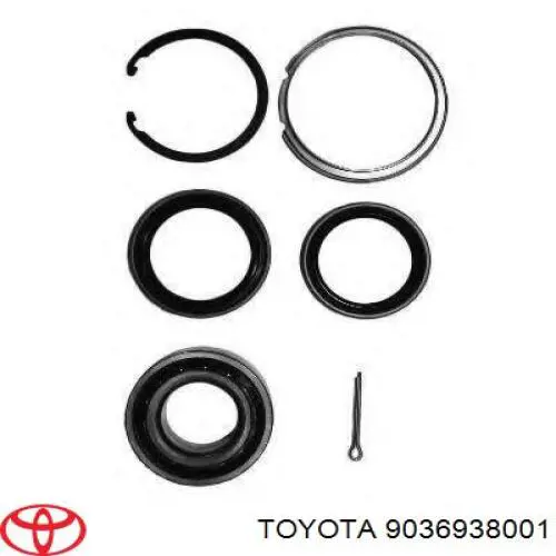 9036938001 Toyota Підшипник маточини передньої