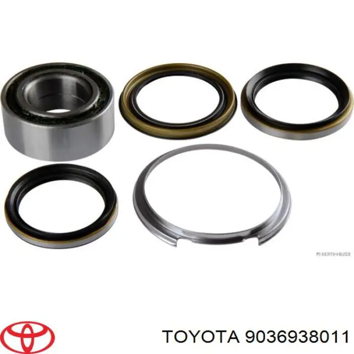Підшипник ступиці 9036938011 Toyota