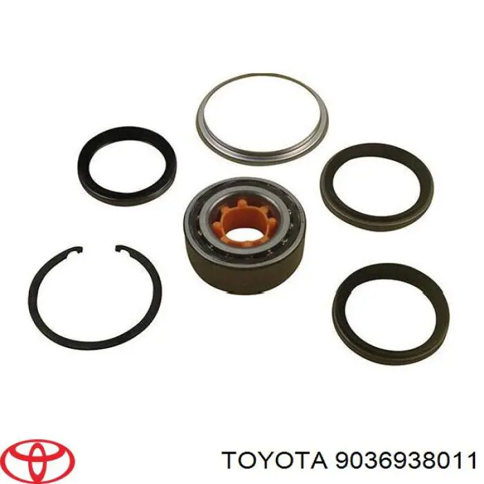 Купити 9036938011 Toyota Підшипник ступиці передньої