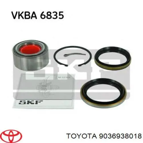 Купити 46T0806041LFT MCB Підшипник задньої ступиці