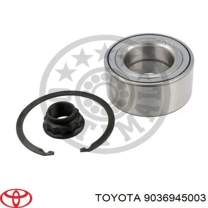 Підшипник ступиці 9036945003 Toyota