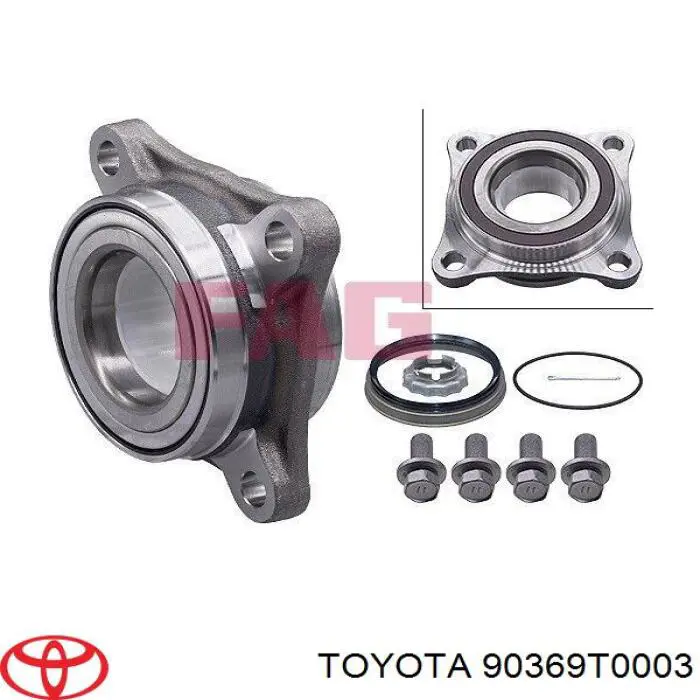 Підшипник ступиці 90369T0003 Toyota