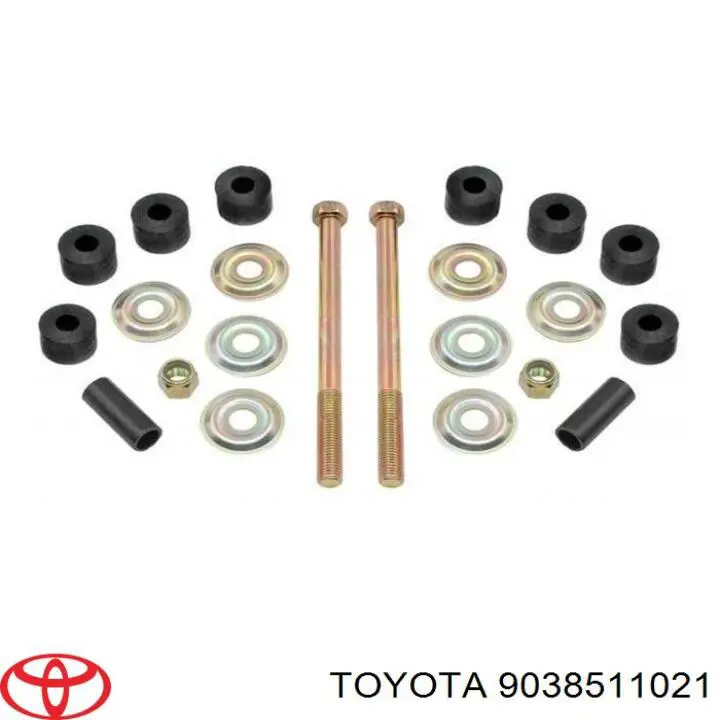 Сайлентблок стабілізатора, заднього Toyota 9038511021 ціна, від 1.38 USD