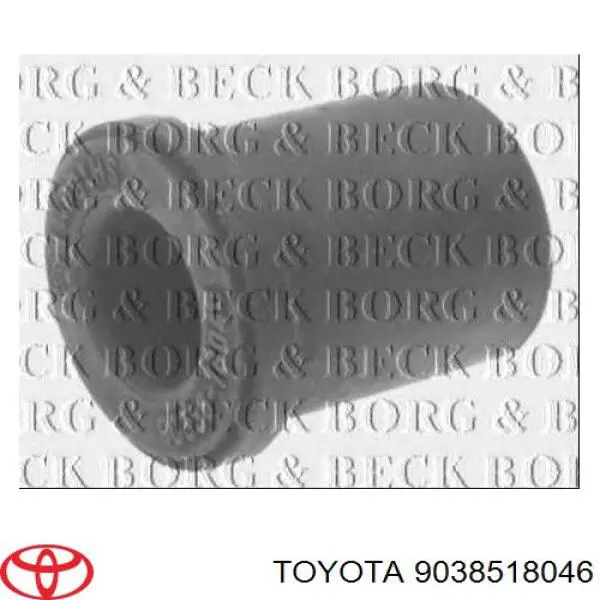 9038518046 Toyota Сайлентблок ресори, задній