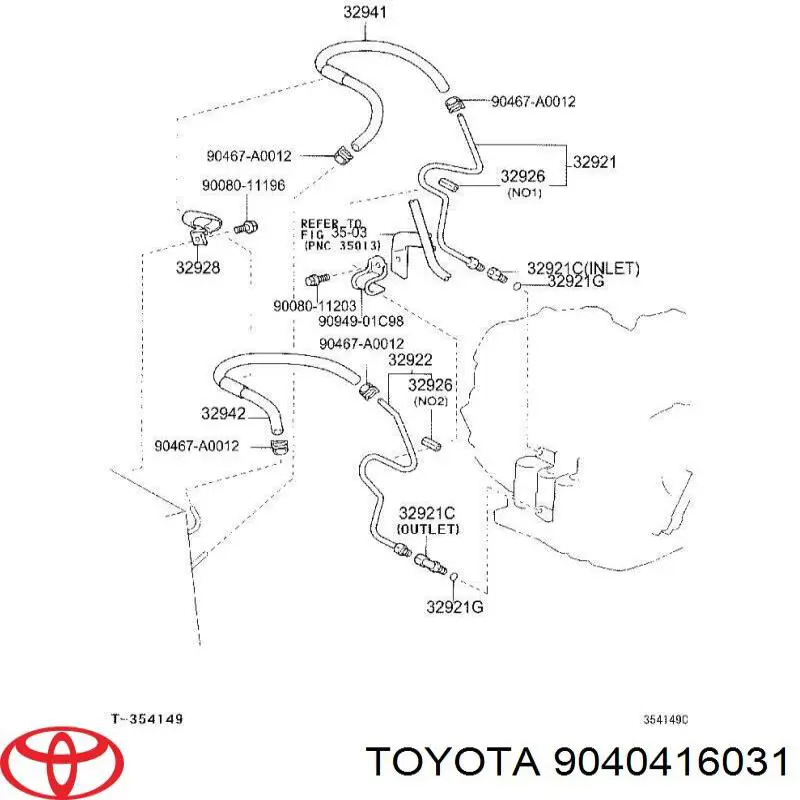  Toyota 9040416031 ціна, від 6.33 USD