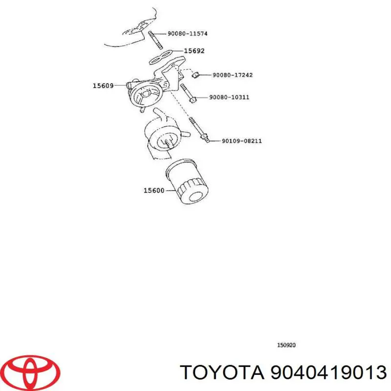 9040419013 Toyota 