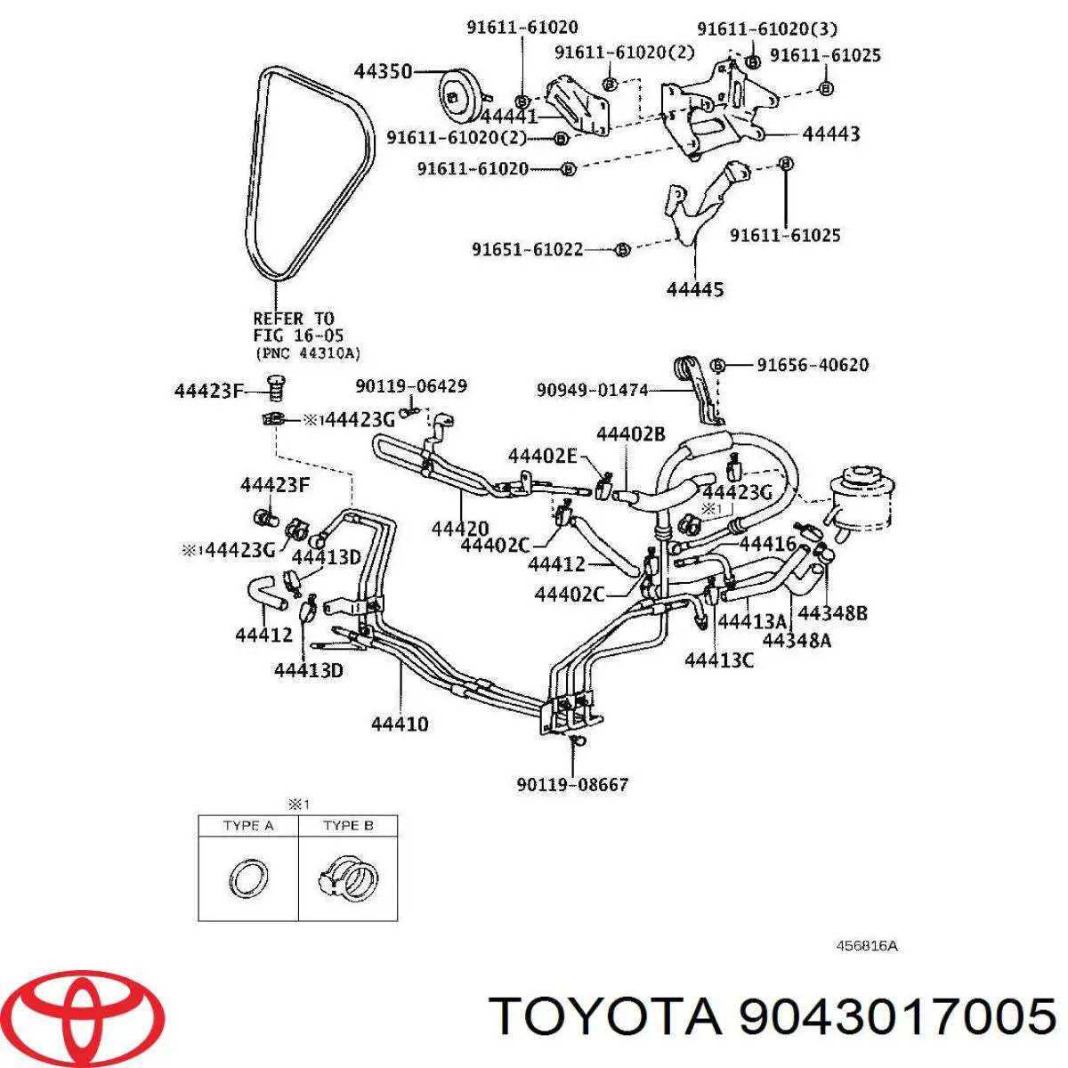 9043017005 Toyota 