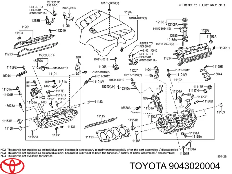 Прокладка пробки піддону двигуна Toyota 9043020004 ціна, від 0.80 USD
