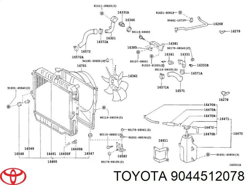  Toyota 9044512078 ціна, від 2.53 USD