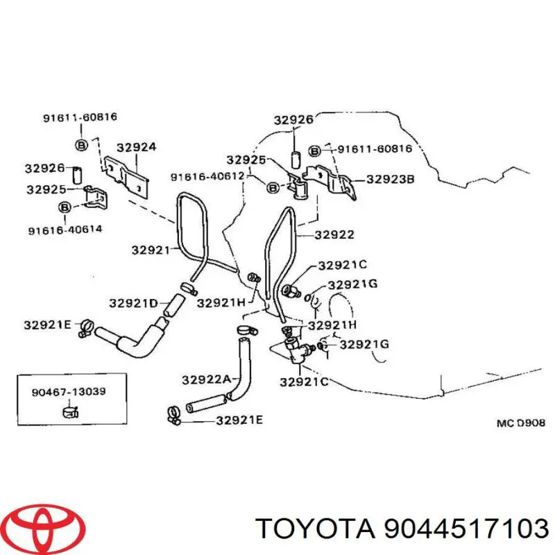  Toyota 9044517103 ціна, від 11.25 USD