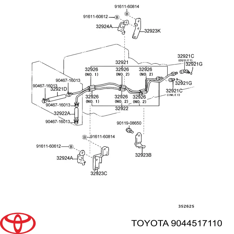 9044517110 Toyota 