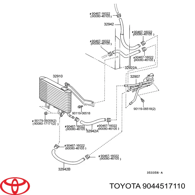  Toyota 9044517110 ціна, від 6.33 USD