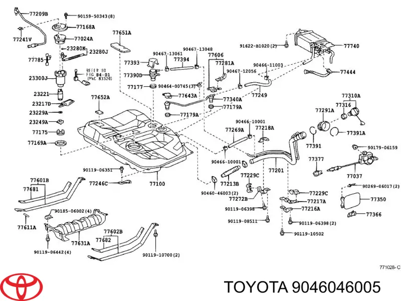  Toyota 9046046005 ціна, від 4.18 USD