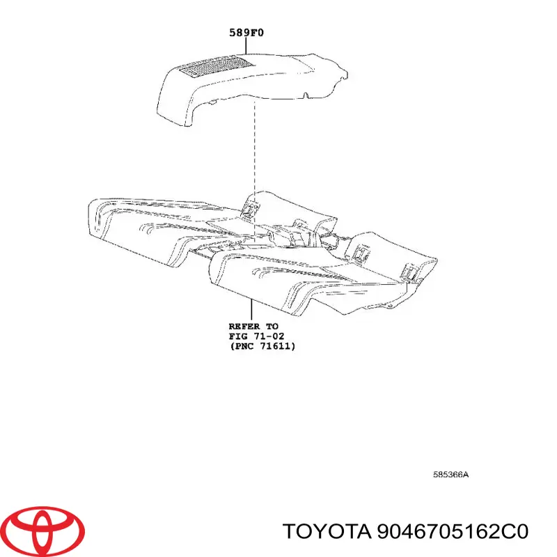 Купити 9046705162C0 Toyota 