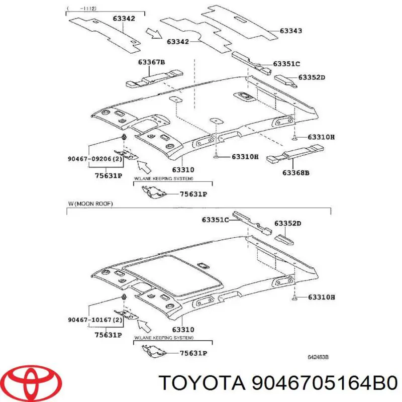 Купити 9046705164B0 Toyota 