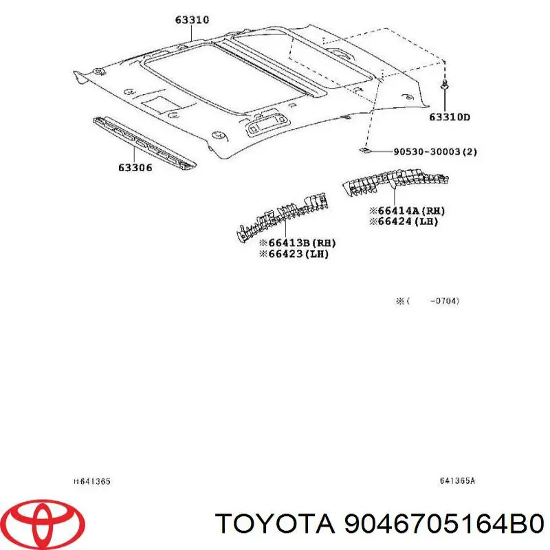  9046705164B0 Toyota