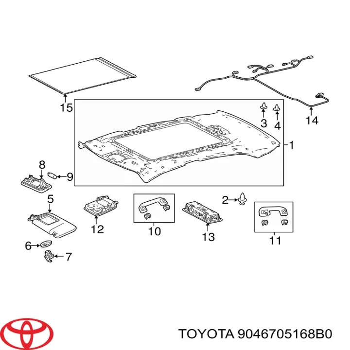 9046705168B0 Toyota 