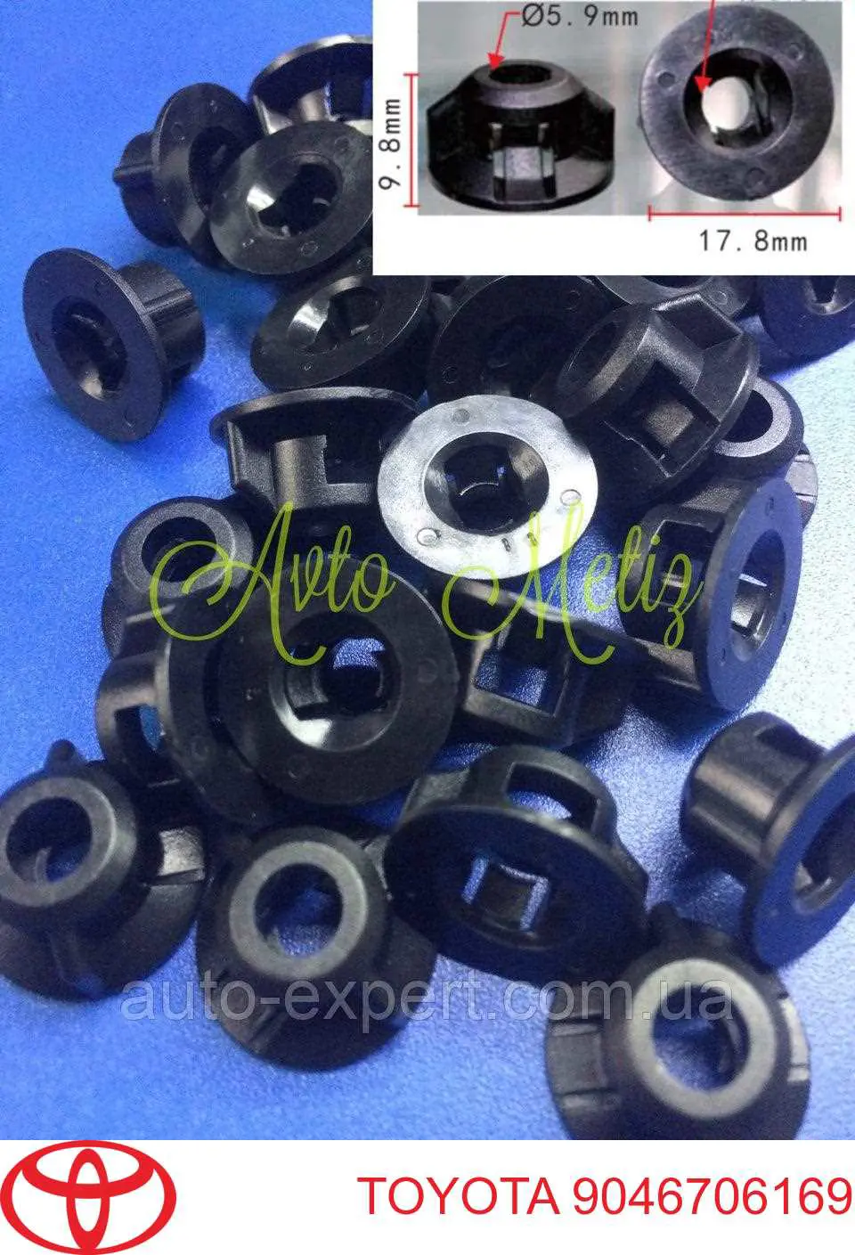 Купити 9046706169 Toyota Термоізоляція передка