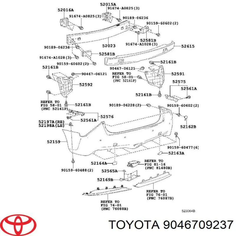  Toyota 9046709237 ціна, від 1.61 USD