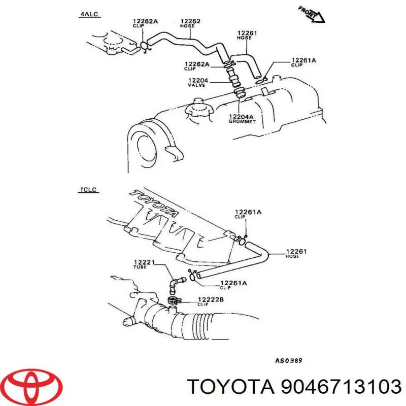  Toyota 9046713103 ціна, від 1.17 USD