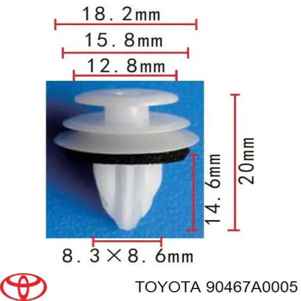  90467A0005 Toyota