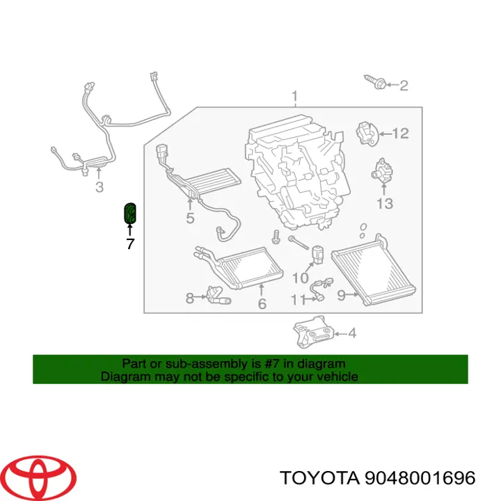  Toyota 9048001696 ціна, від 19.00 USD