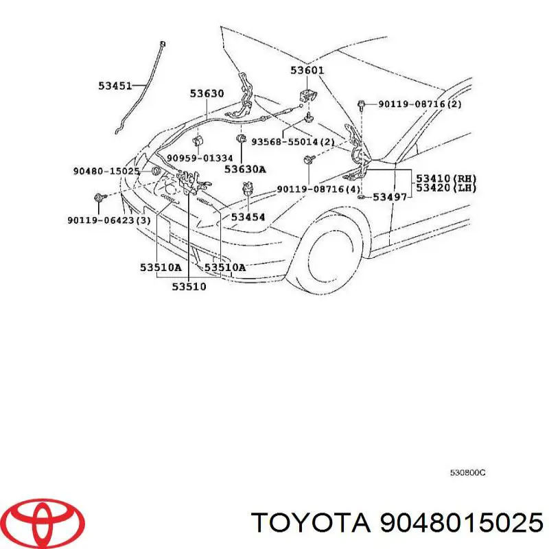 Купити 9048015025 Toyota 