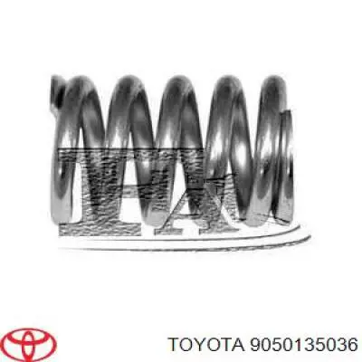 Пружин вихлопної системи Toyota 9050135036 ціна, від 2.70 USD
