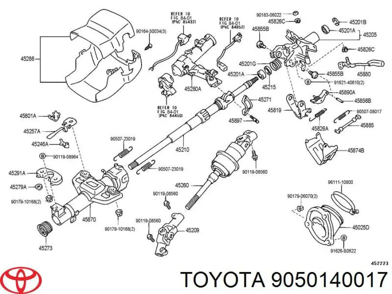 9050140017 Toyota 