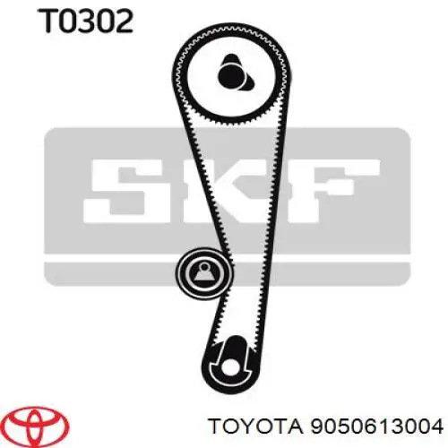 Пружина ролика натягувача ременя ГРМ Toyota 9050613004 ціна, від 2.34 USD