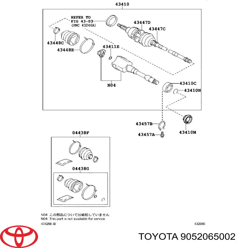  Toyota 9052065002 ціна, від 3.44 USD