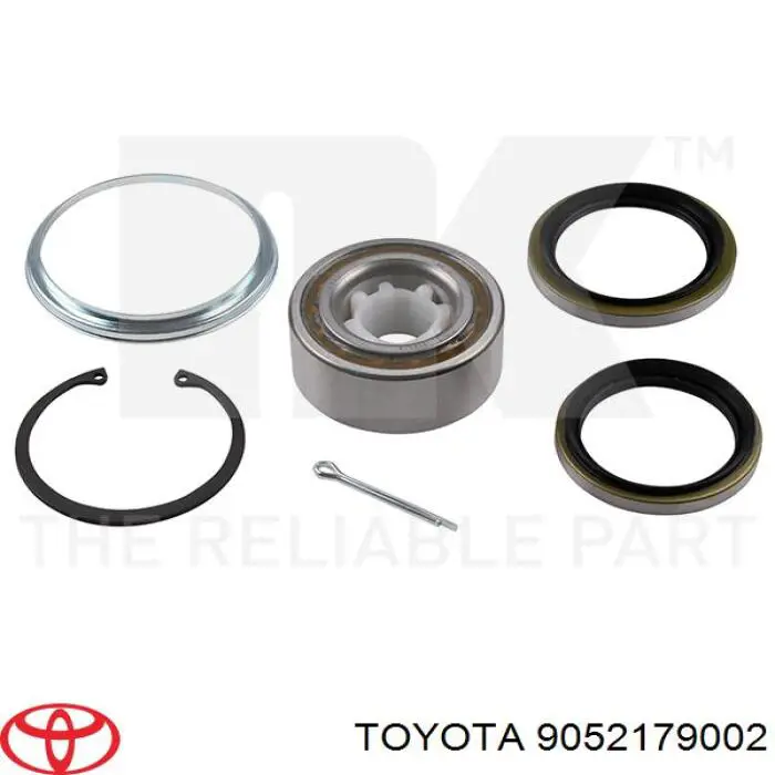Купити 9052179002 Toyota Кільце стопорне підшипника передньої маточини