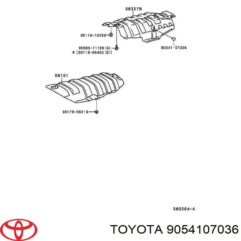 9054107036 Toyota 