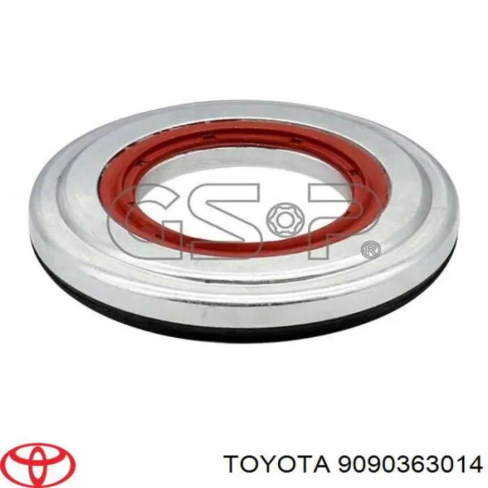 Підшипник опорний амортизатора, переднього 9090363014 Toyota