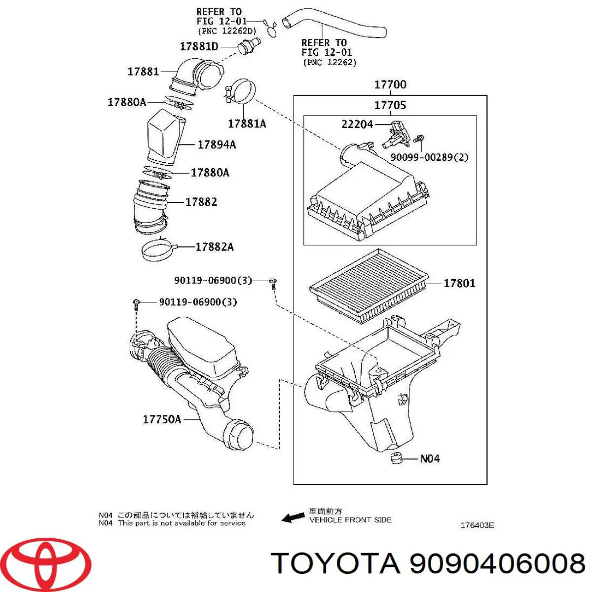  9090406008 Toyota