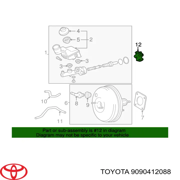 9090412088 Toyota 