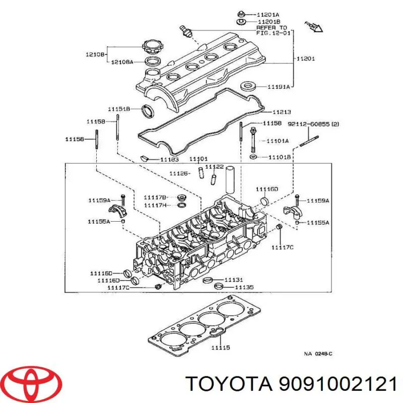 Болт головки блока циліндрів, ГБЦ Toyota 9010910059 ціна, від 6.78 USD