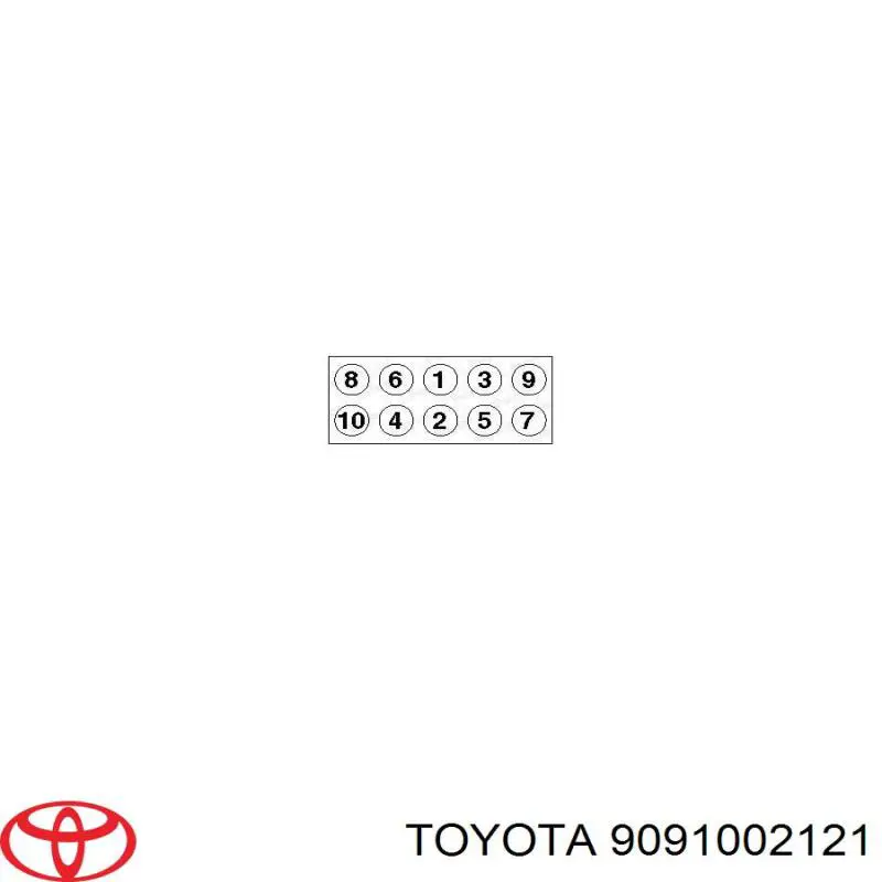 Купити 9010910059 Toyota Болт гбц