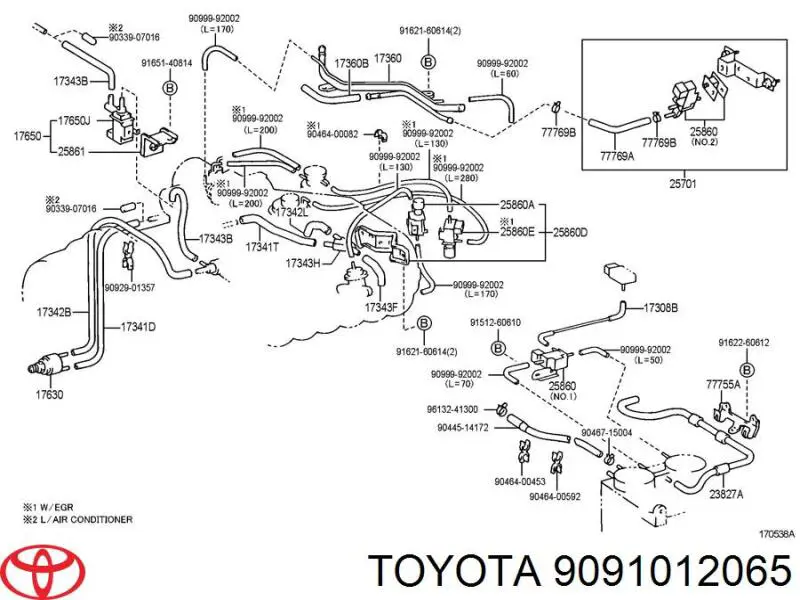  Toyota 9091012065 ціна, від 44.34 USD