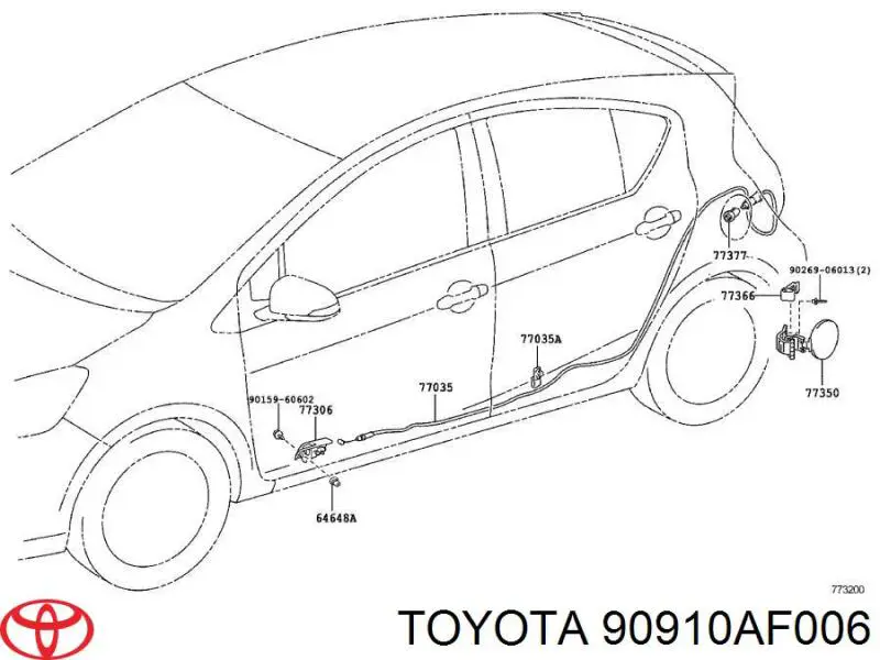Насос діагностики течі в баку Toyota 90910AF006 ціна, від 126.69 USD