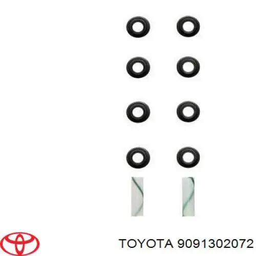 9091302072 Toyota сальник клапана (маслознімний, впуск/випуск)
