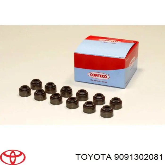 9091302081 Toyota сальник клапана (маслознімний, випускного)