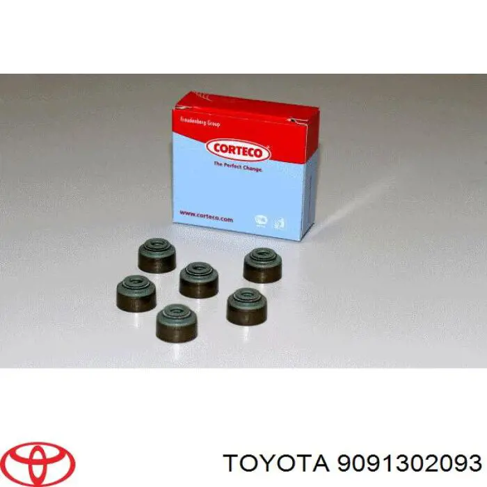 9091302093 Toyota сальник клапана (маслознімний, впускного)