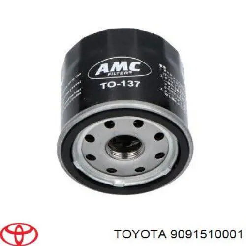 Масляний фільтр 9091510001 Toyota