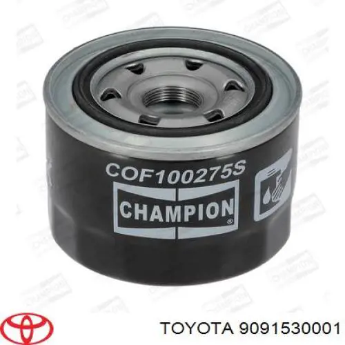 Фільтр масляний Toyota 9091530001