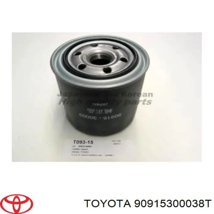 Купити 90915300038T Toyota Фільтр очищення масла відцентровий