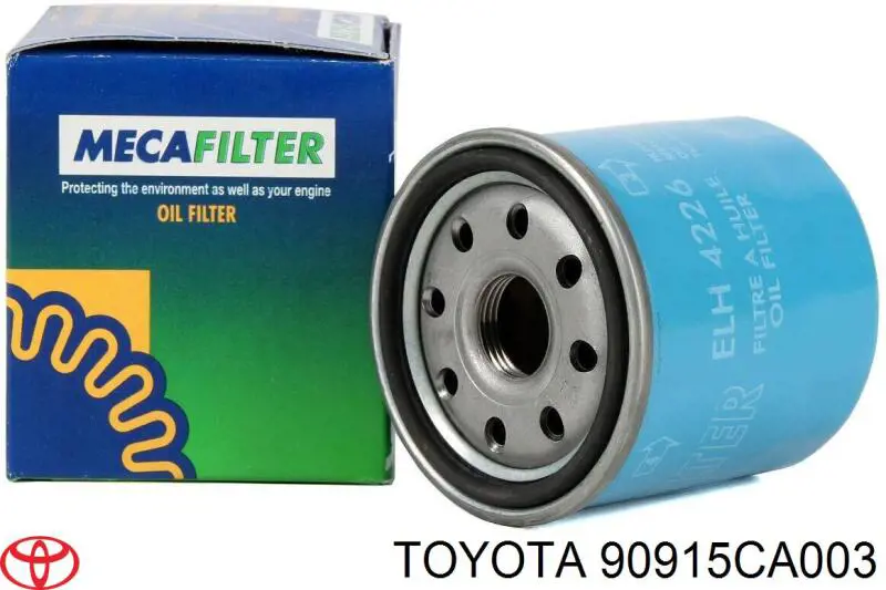 Масляний фільтр двигуна Toyota 90915CA003 ціна, від 4.18 USD