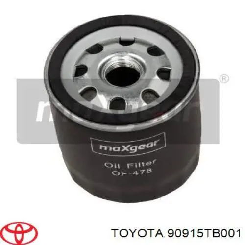 Купити 90915TB001 Toyota Фільтр очищення масла відцентровий