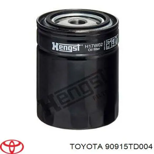 Масляний фільтр 90915TD004 Toyota