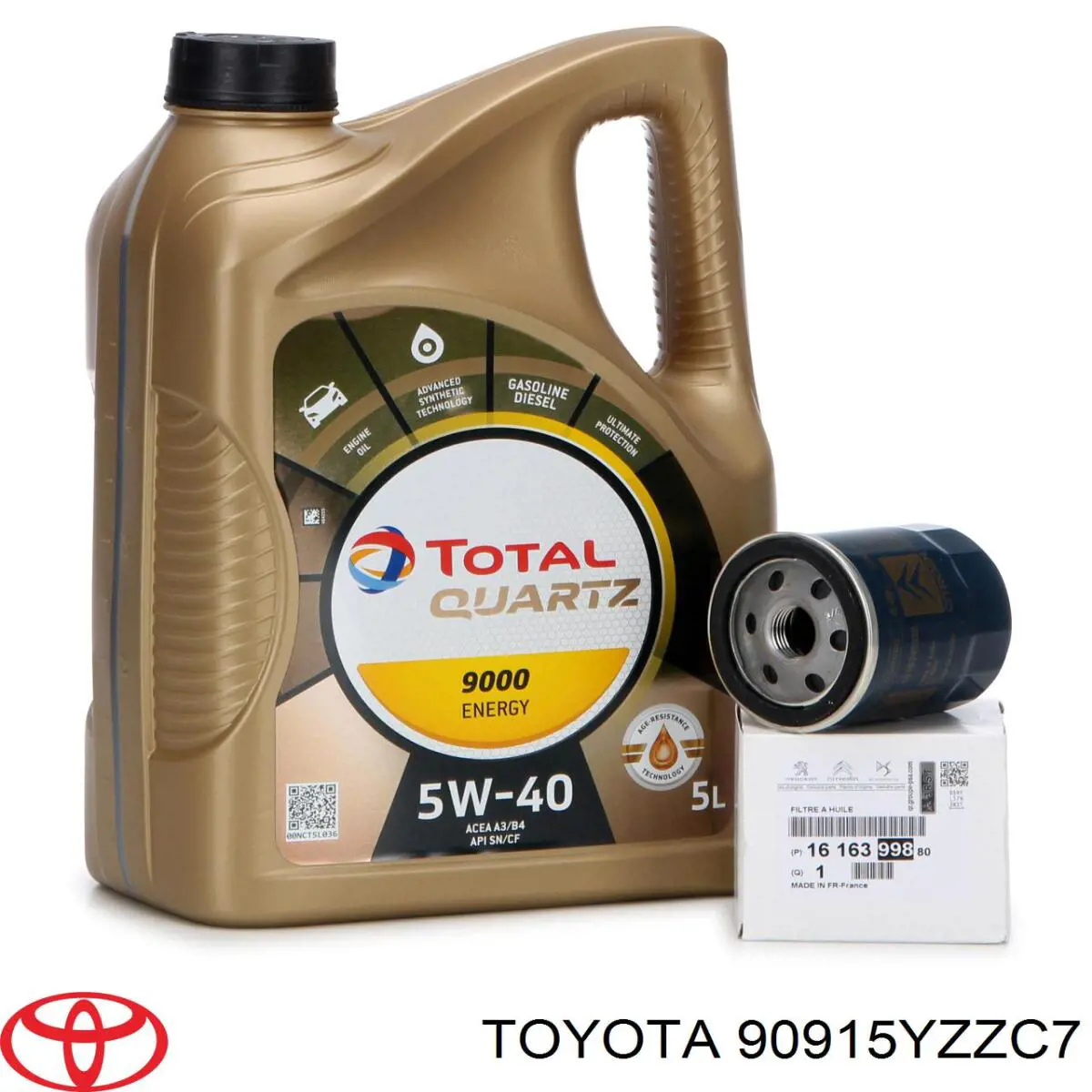 Масляний фільтр двигуна Toyota 90915YZZC7 ціна, від 4.18 USD